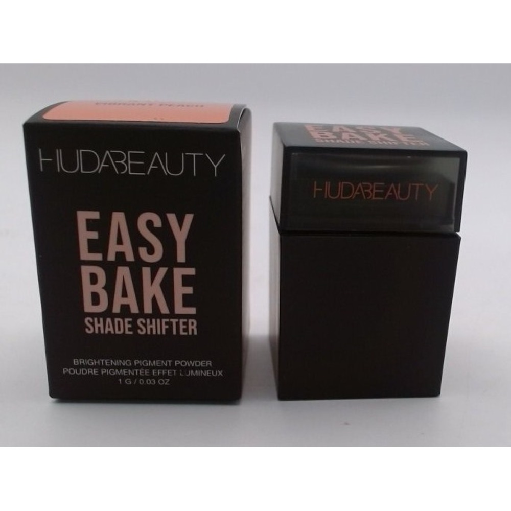 Huda Beauty - Easy Bake Shade Shifter Powder, Vibrant Peach, BRAND NEW IN BOX